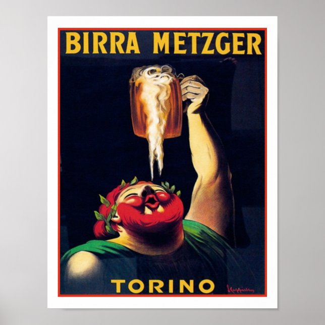 Birra Metzger Torino Poster (Framsidan)