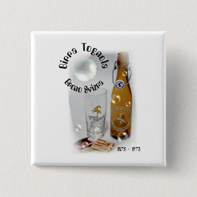 Birra Tognola Grono Button Knapp (Framsida)