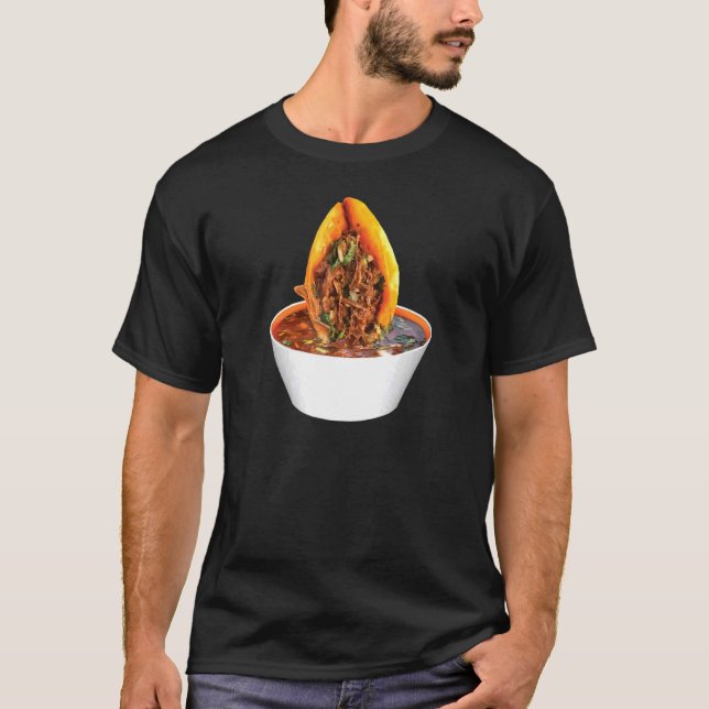 Birria Mexican Tacos Beef Stew Mexican Chivo Lastb T Shirt (Framsida)
