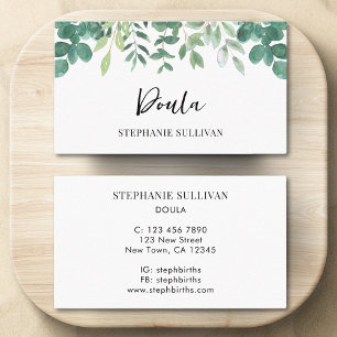 Birth Coach Doula Visitkort