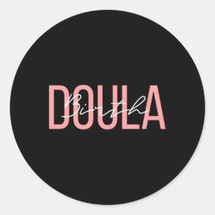 Birth Doula Birth Worker Runt Klistermärke