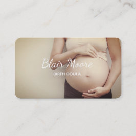Birth Doula Midfru Gravid Visitkort