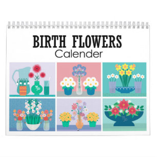 Birth Flowers Kalender