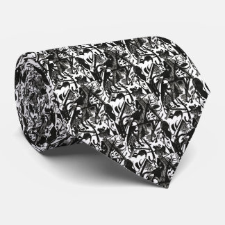 Birth of the Wolves Art Pattern Neck Tie Slips