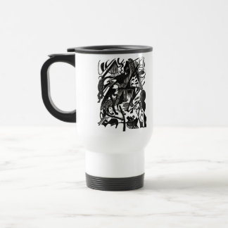 Birth of the Wolves Retro Art Travel Mug Resemugg