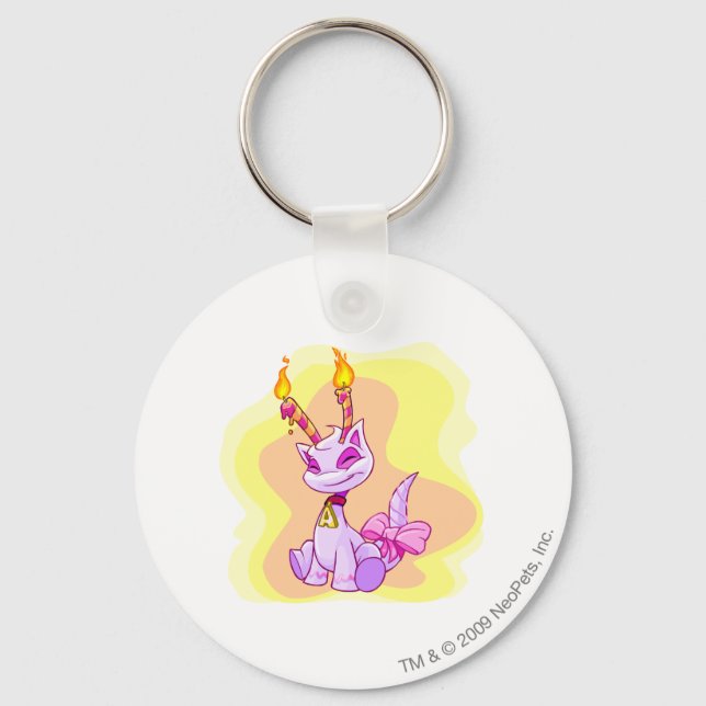 Birthday Aisha Nyckelring (Framsida)