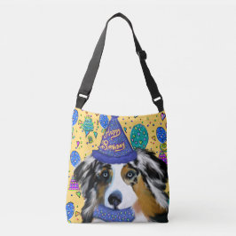 BIRTHDAY AUSTRALIAN SHEPHERD AXELVÄSKA