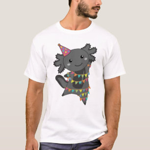 Birthday Axolotl Garland T Shirt