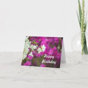 Birthday Azalea Kort
