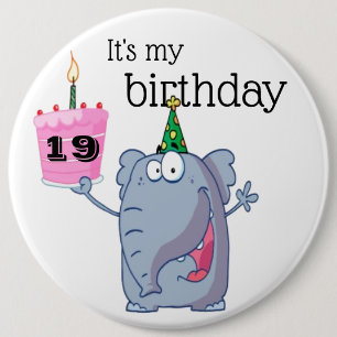 Birthday Badge - It's my birthday Knapp