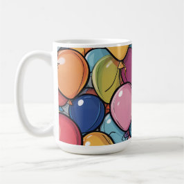 Birthday Balloon Kaffemugg