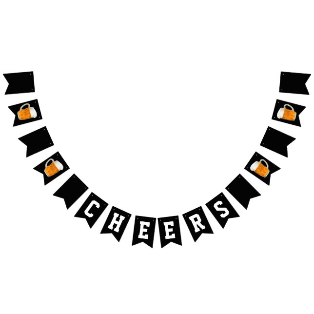 Birthday Beer Cheers Black Vimplar (Alla)