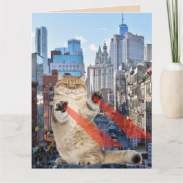 BIRTHDAY BIG CAT TOWover NEW YORK CITY ROLIGT Kort