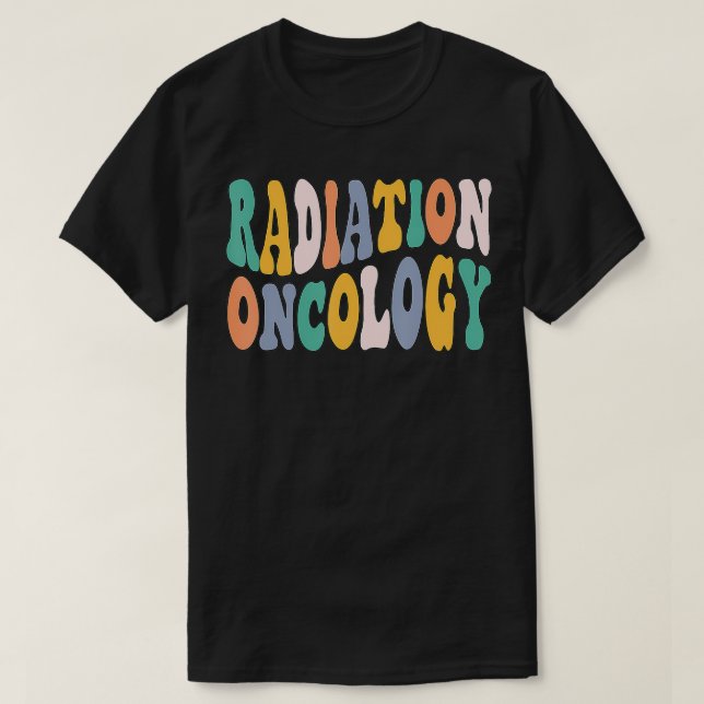Birthday Black History Month Radiation Oncology  T Shirt (Design framsida)