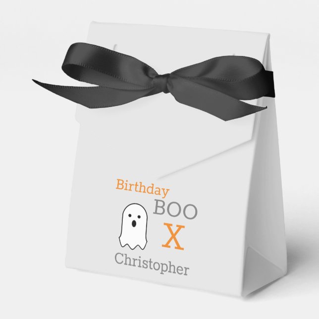 Birthday Boo Ghost Presentaskar (Framsidan Sidan)