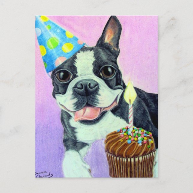 Birthday Boston Vykort (Framsida)