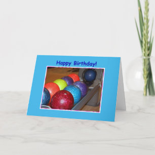 Birthday Bowling Balls Kort