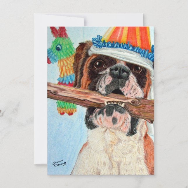 Birthday Boxer Kort (Framsida)