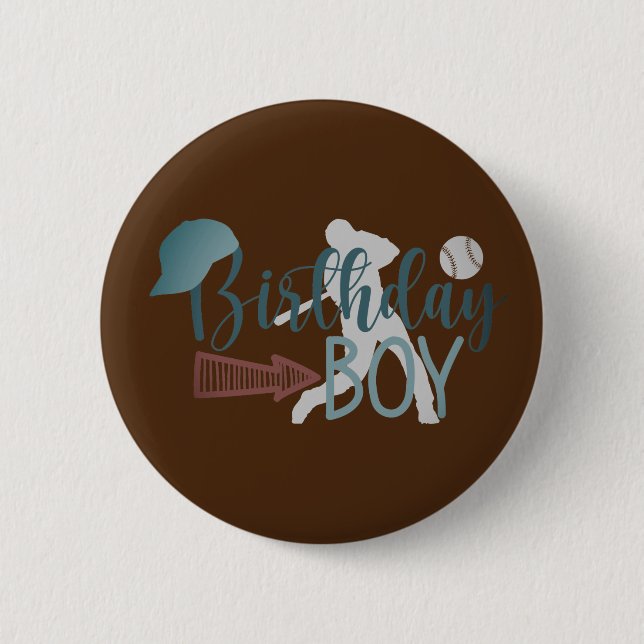 Birthday Boy Badge Knapp (Framsida)