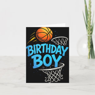 Birthday Boy - Basketball Player Sports Roligt Tan Kort