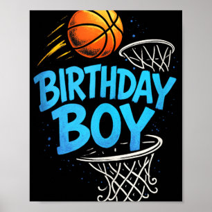 Birthday Boy - Basketball Player Sports Roligt Tan Poster