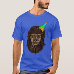 Birthday Boy Bigfoot Sasquatch Humor T Shirt