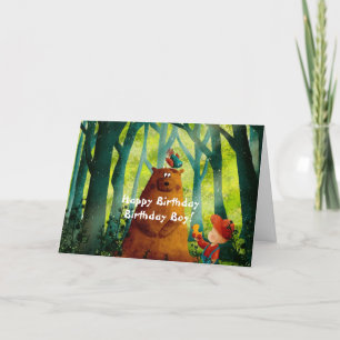 BIRTHDAY BOY BIRTHDAY CARD TACK KORT