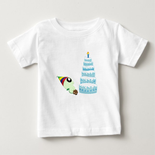 Birthday Boy Cthulhu T Shirt (Framsida)