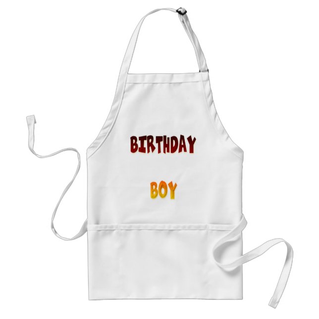 Birthday Boy Förkläde (Framsidan)