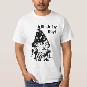 Birthday Boy George Washington T Shirt