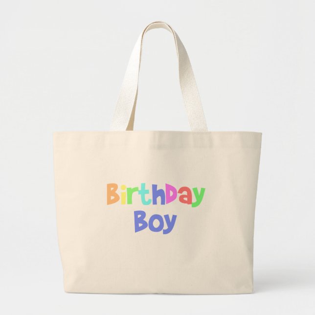 Birthday Boy Jumbo Tygkasse (Framsidan)
