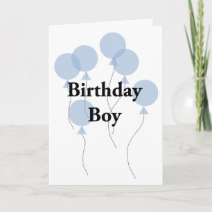 Birthday Boy Kort