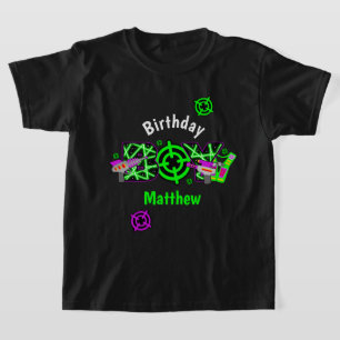 Birthday Boy Laser märkre shirt T