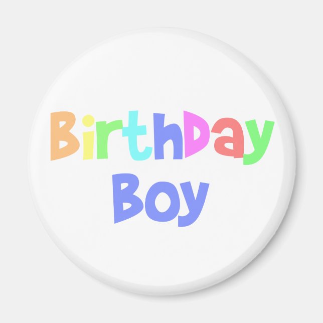 Birthday Boy Magnet (Framsidan)