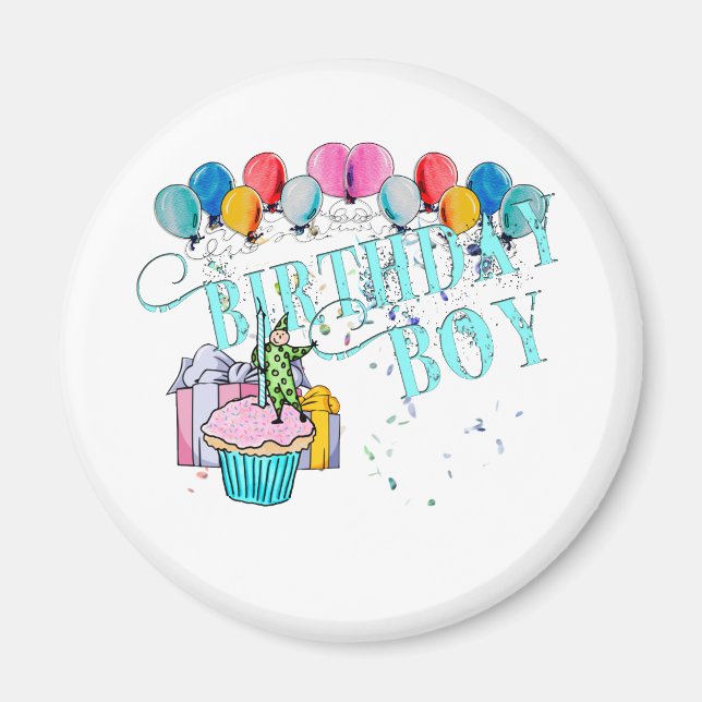 Birthday Boy Magnet (Framsidan)