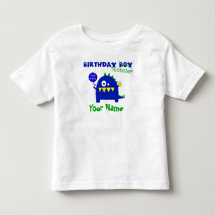 Birthday Boy Monster Tee Shirt