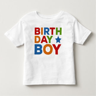 Birthday Boy Multi-Color Tee