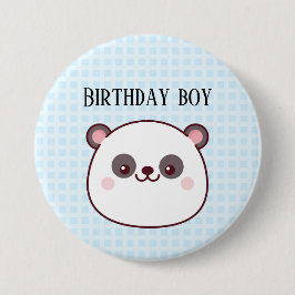 Birthday Boy Panda Kawaii Knapp