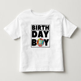 BIRTHDAY BOY PARTY FIRANDE ANPASSADE T SHIRT