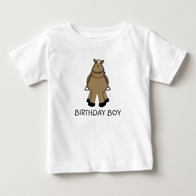 Birthday Boy - Pony T Shirt (Framsida)