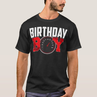 Birthday Boy Race Car Racing Car Driver Birthday p T Shirt