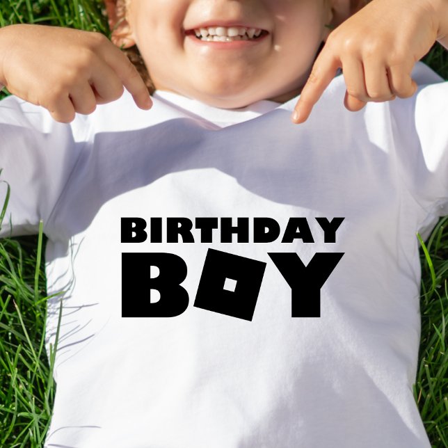 Birthday Boy Shirt T (Skapare uppladdad)
