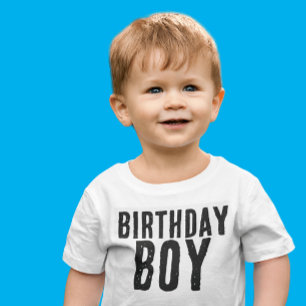 BIRTHDAY BOY SMÅBARN T-SHIRTS
