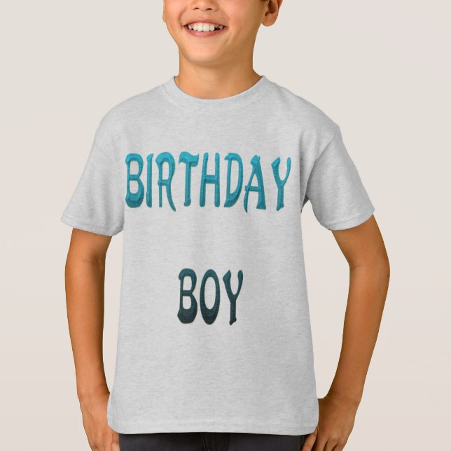 Birthday Boy T-shirt (Framsida)