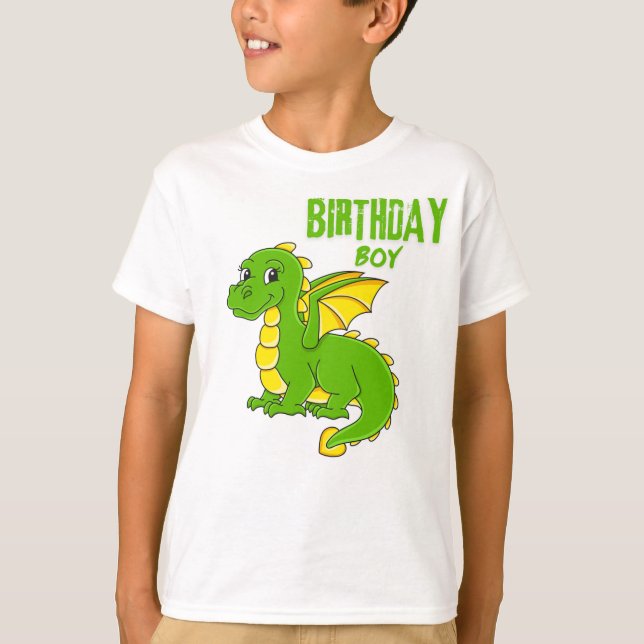 Birthday Boy T Shirt (Framsida)
