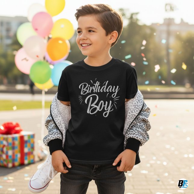 Birthday Boy T Shirt (Skapare uppladdad)