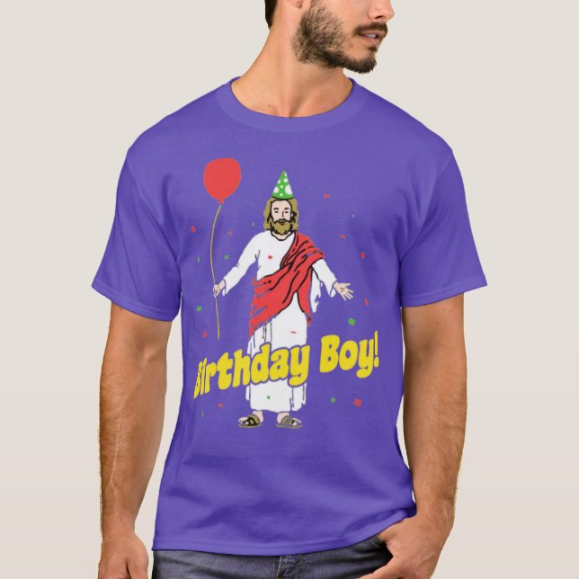 Birthday Boy T Shirt (Framsida)