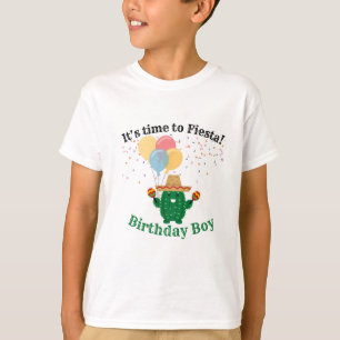 Birthday Boy Tid till Fiesta T-Shirt
