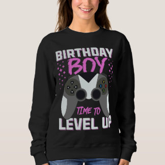 Birthday Boy Time to Level Up Video Game Birthday  T Shirt