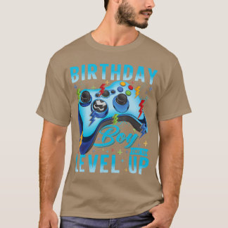 Birthday Boy Time to Level Up Video Game Birthday  T Shirt